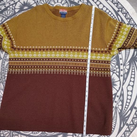 Rare vintage Free People wool sweater size L - Picture 11 of 12